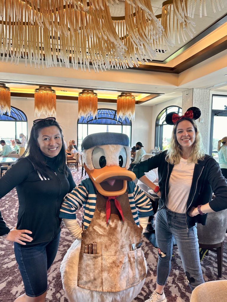 WDW Trip Report - Topolino's Terrace Character Breakfast with Donald Duck