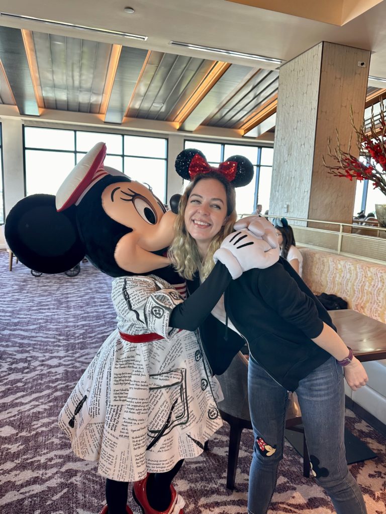 WDW Trip Report - Topolino's Terrace Character Breakfast with Minnie Mouse