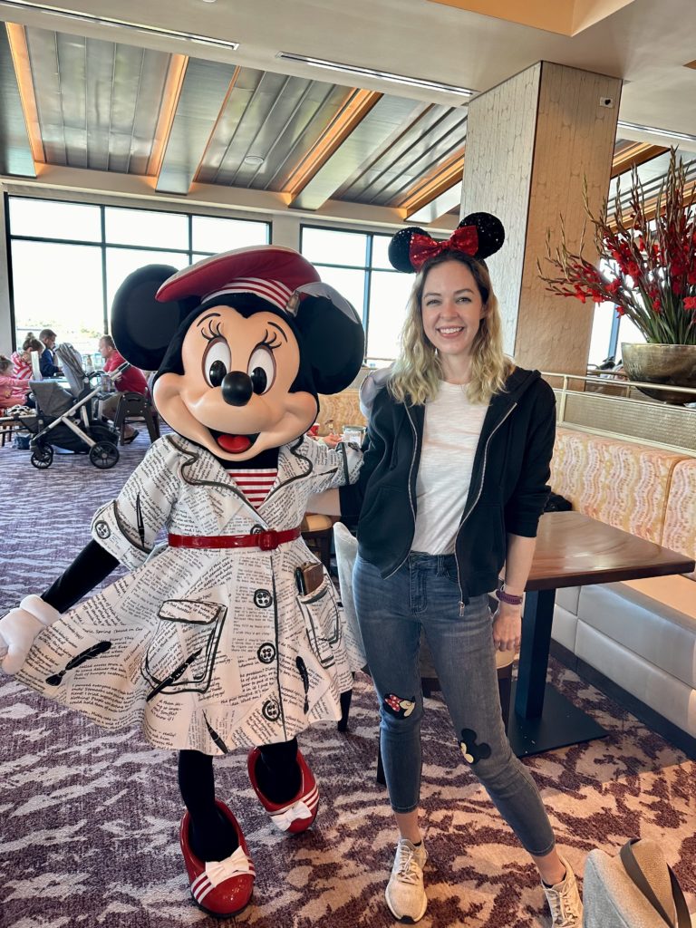 WDW Trip Report - Topolino's Terrace Character Breakfast with Minnie Mouse
