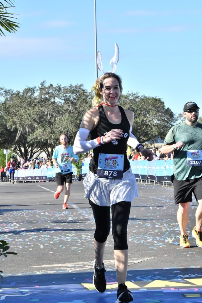 WDW Marathon on course