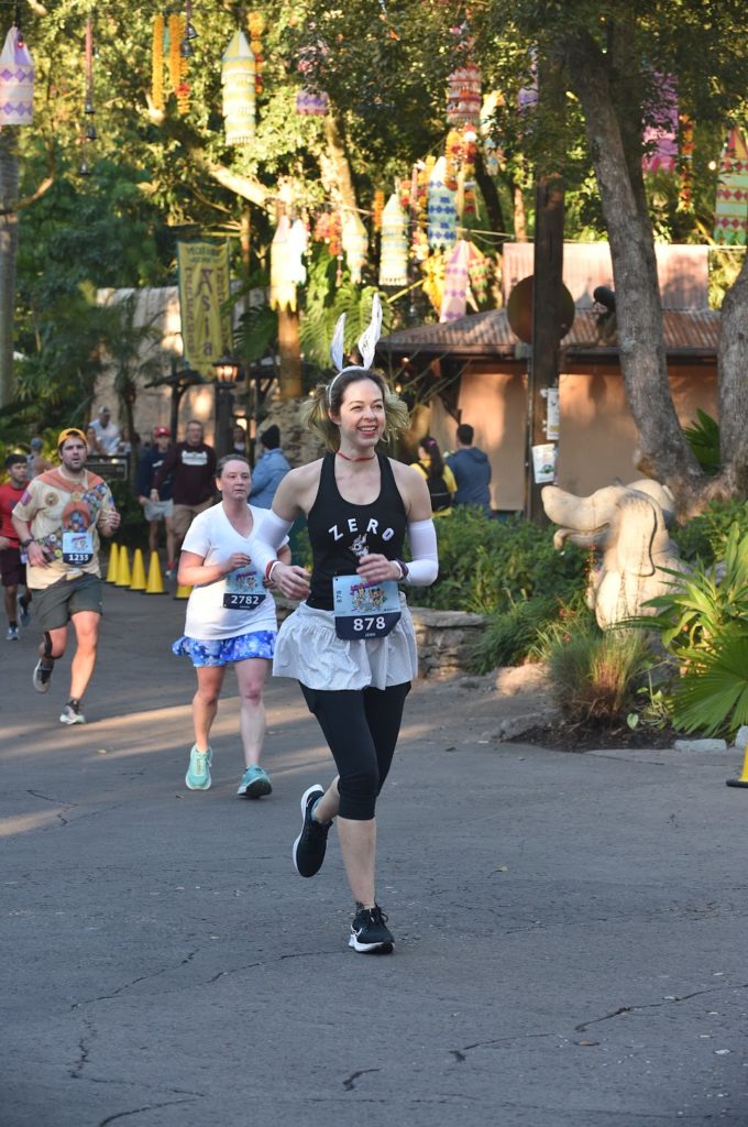 WDW Marathon on course
