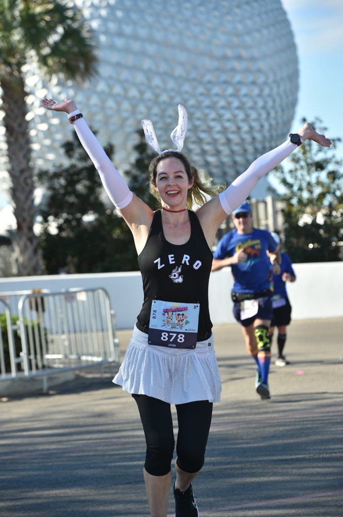 WDW Marathon on course