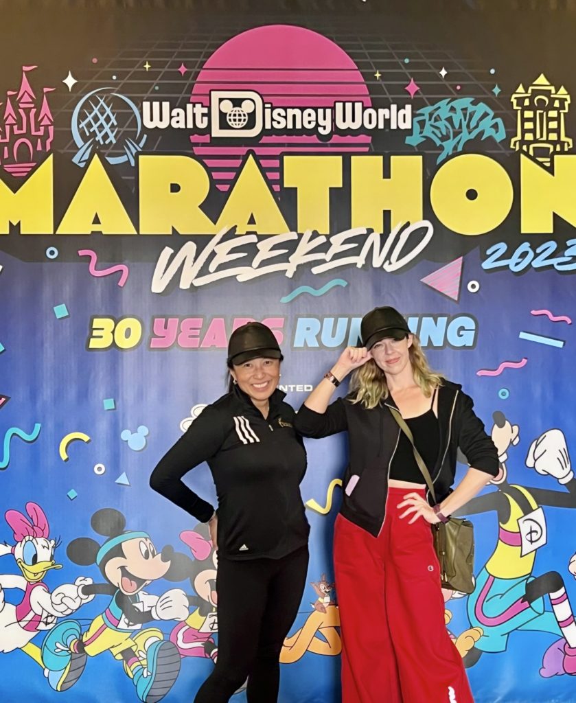 WDW trip report - WDW Marathon photo op