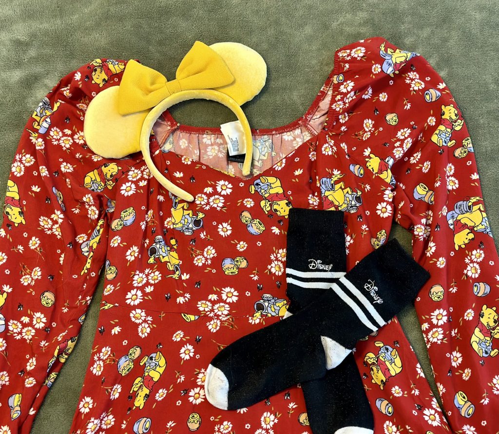 Winnie the Pooh dress outfit