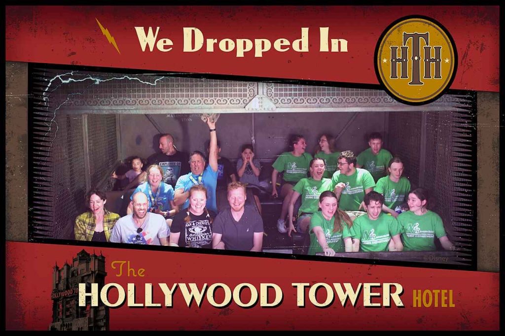 Tower of Terror ride photo