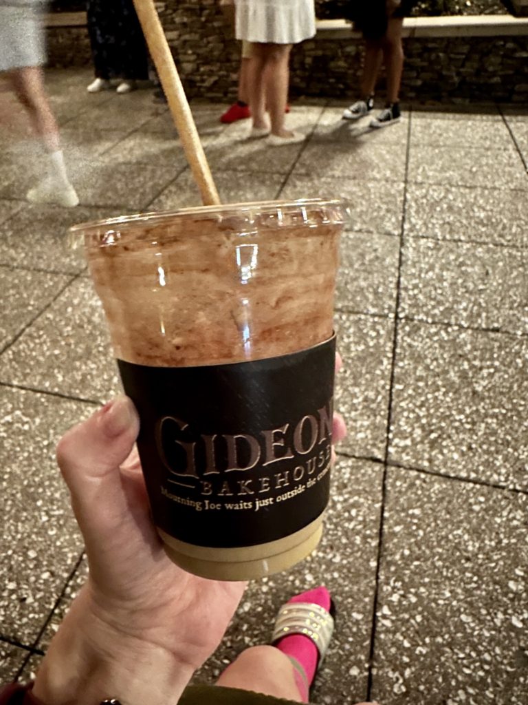 Gideon's Bakehouse iced coffee