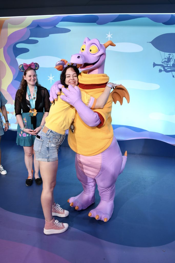 WDW trip report - Figment hug