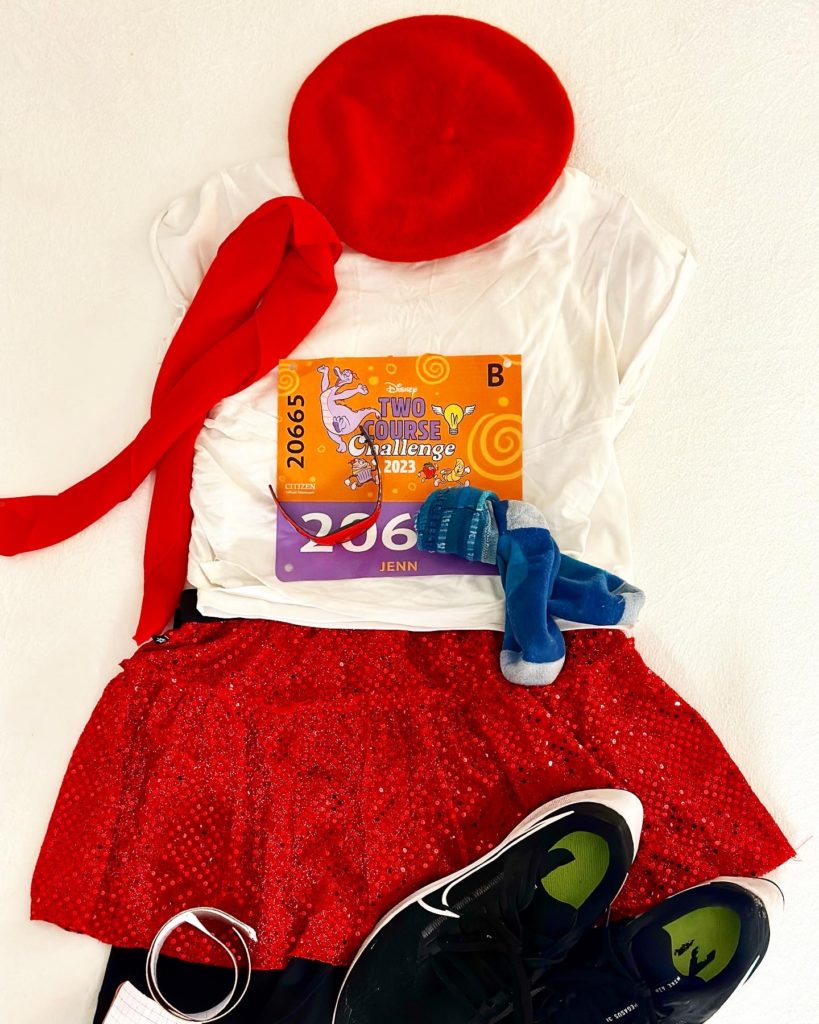runDisney Sullen Tomato Girl race costume