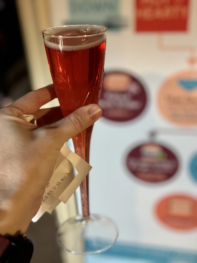Epcot Food and Wine - sour beer mimosa