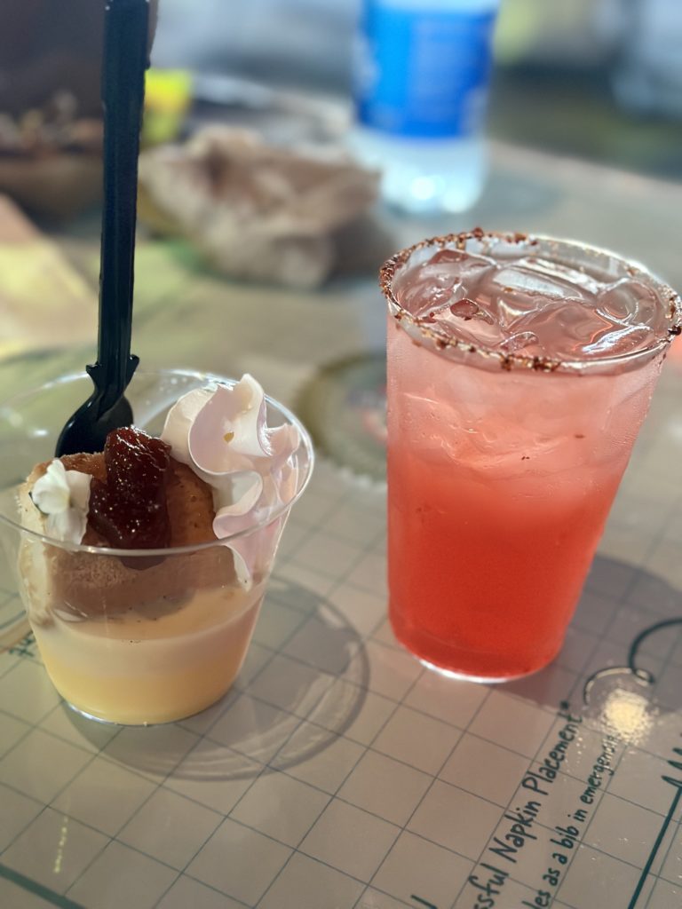 Epcot Food and Wine Festival - cajete and margarita