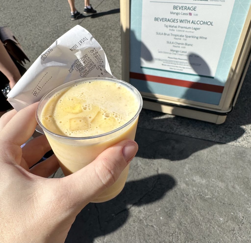 Epcot Food and Wine Festival - mango lassi