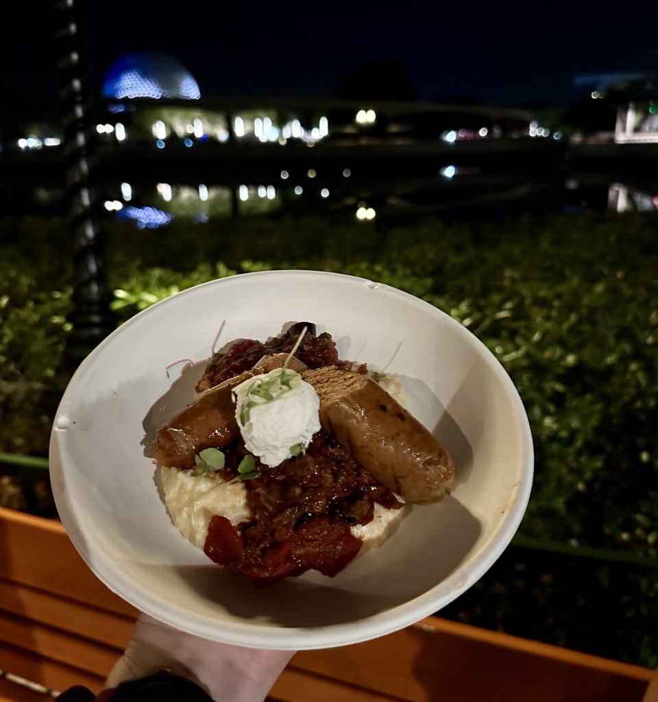 Epcot Food & Wine Festival - veggie sausage