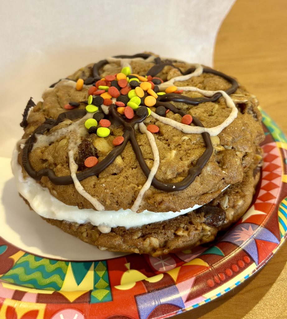 Oatmeal whoopie pie from Everything Pop - solid among Disney snacks