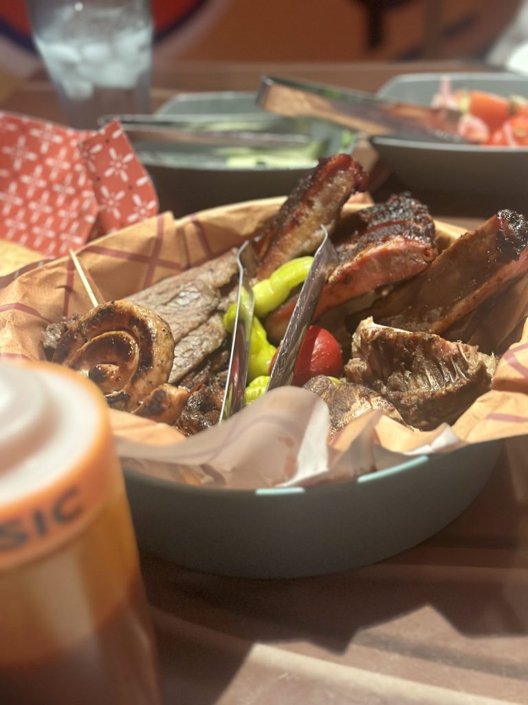 Roundup Rodeo BBQ meat platter