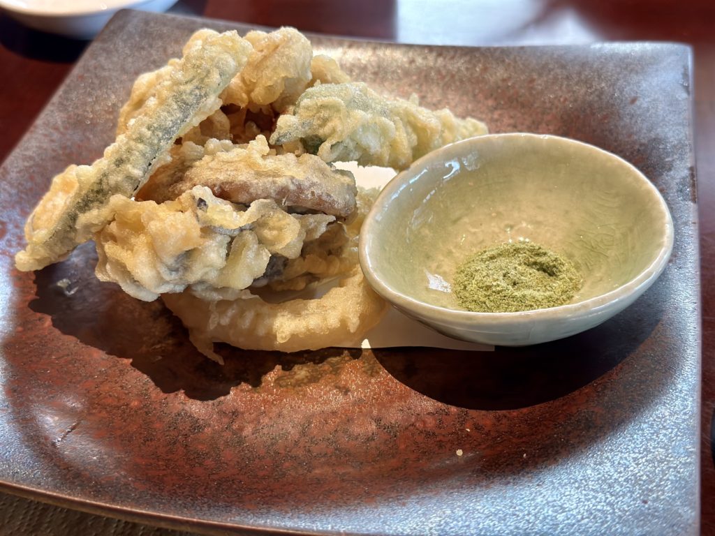 Shiki-Sai vegetable tempura