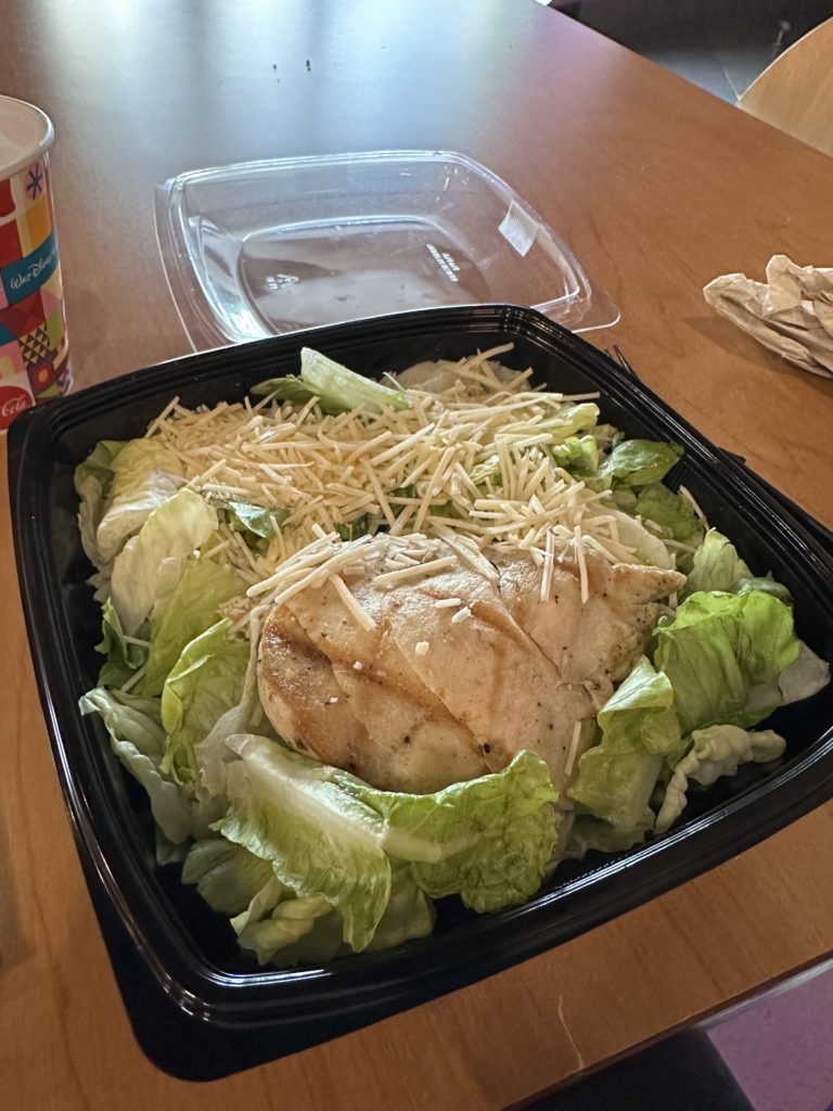 Disney food - Chicken Caesar