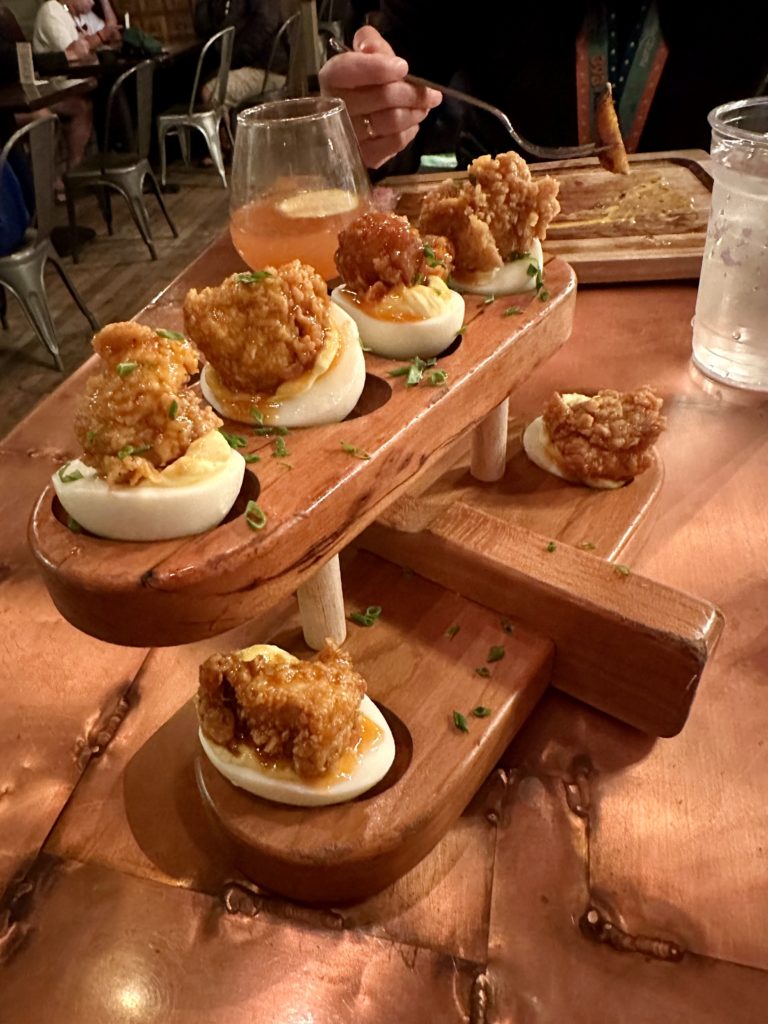 Disney food - Jock Lindsey's Hangar Bar deviled eggs