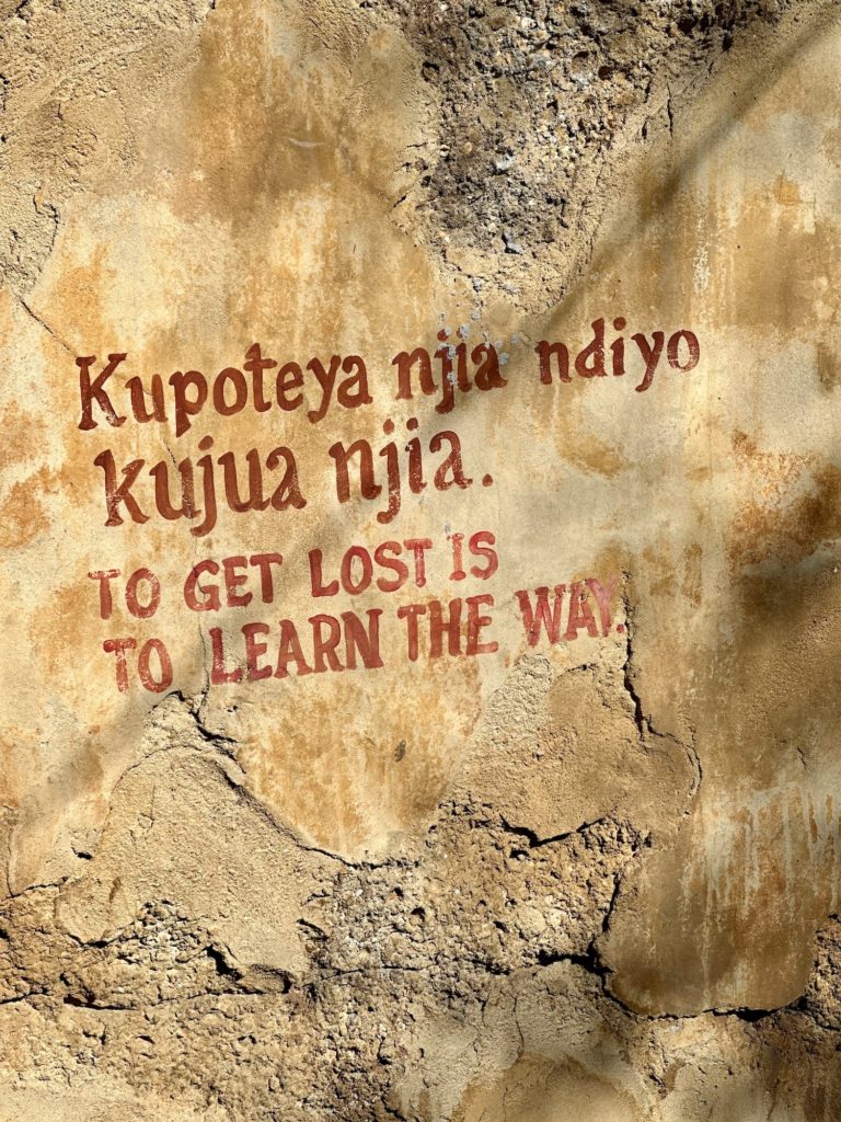 Disney's Animal Kingdom - African proverb
