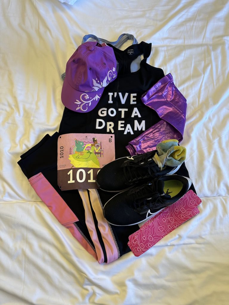 Rapunzel flat lay
