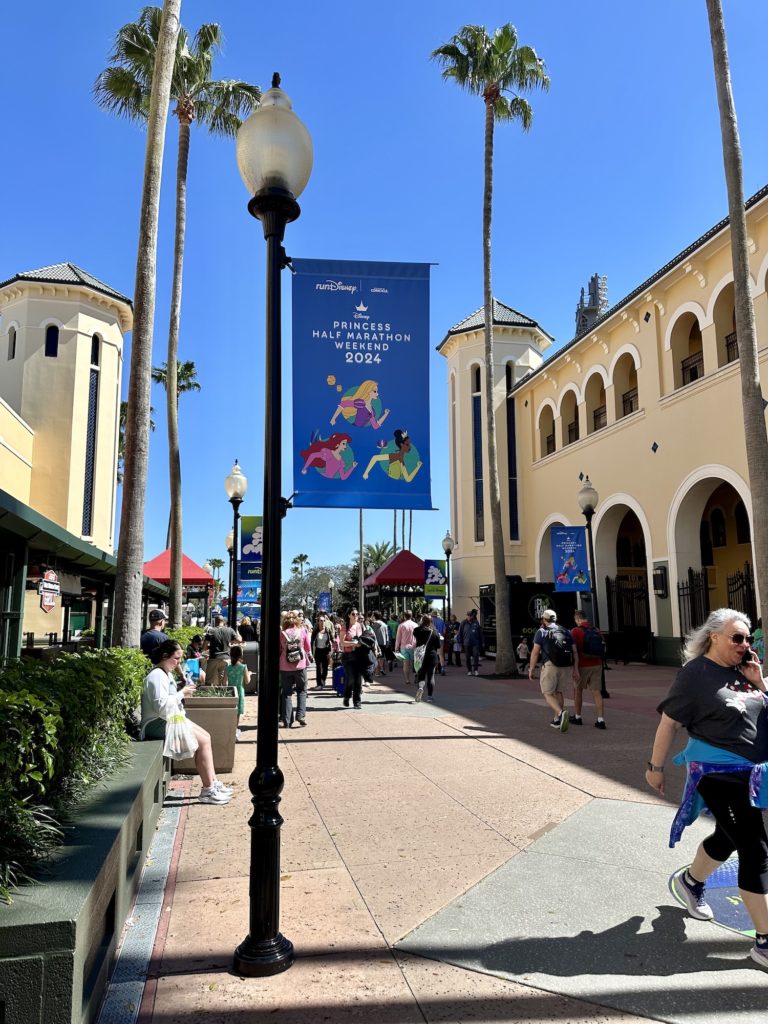 Princess Half Marathon race expo