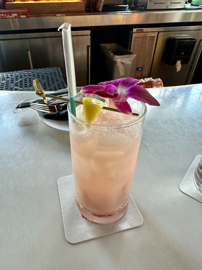 Morimoto Asia Blushing Dragon mocktail