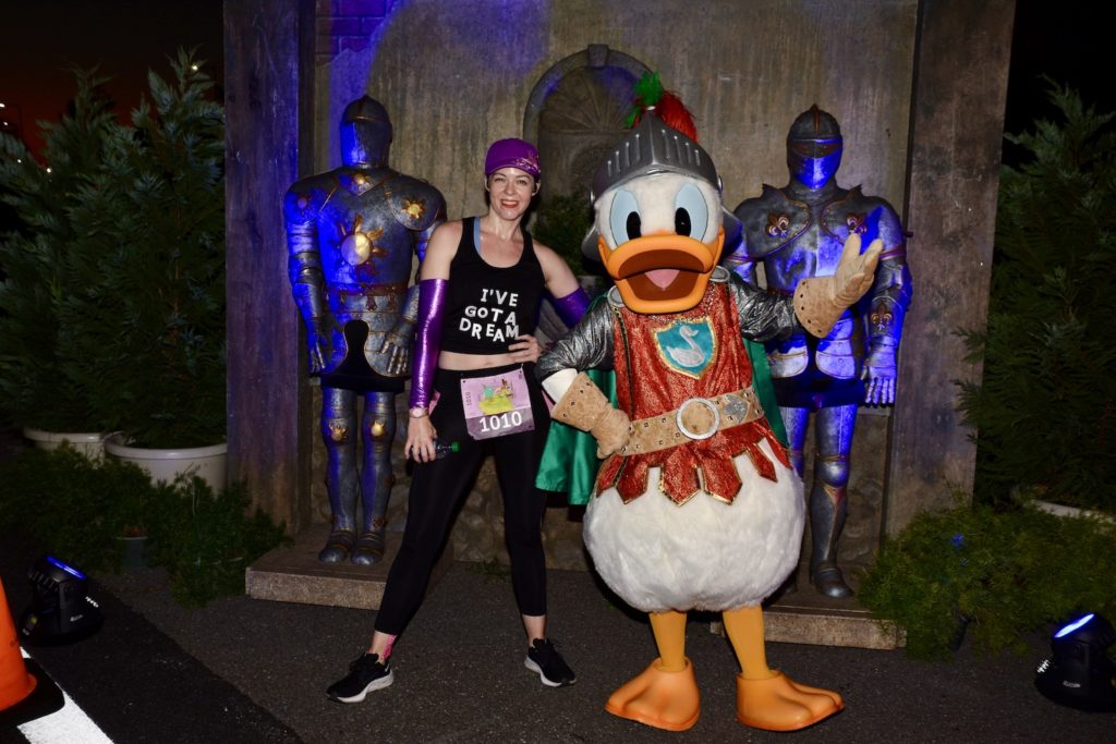 Princess Half Marathon - Sir Donald Duck as a knight
