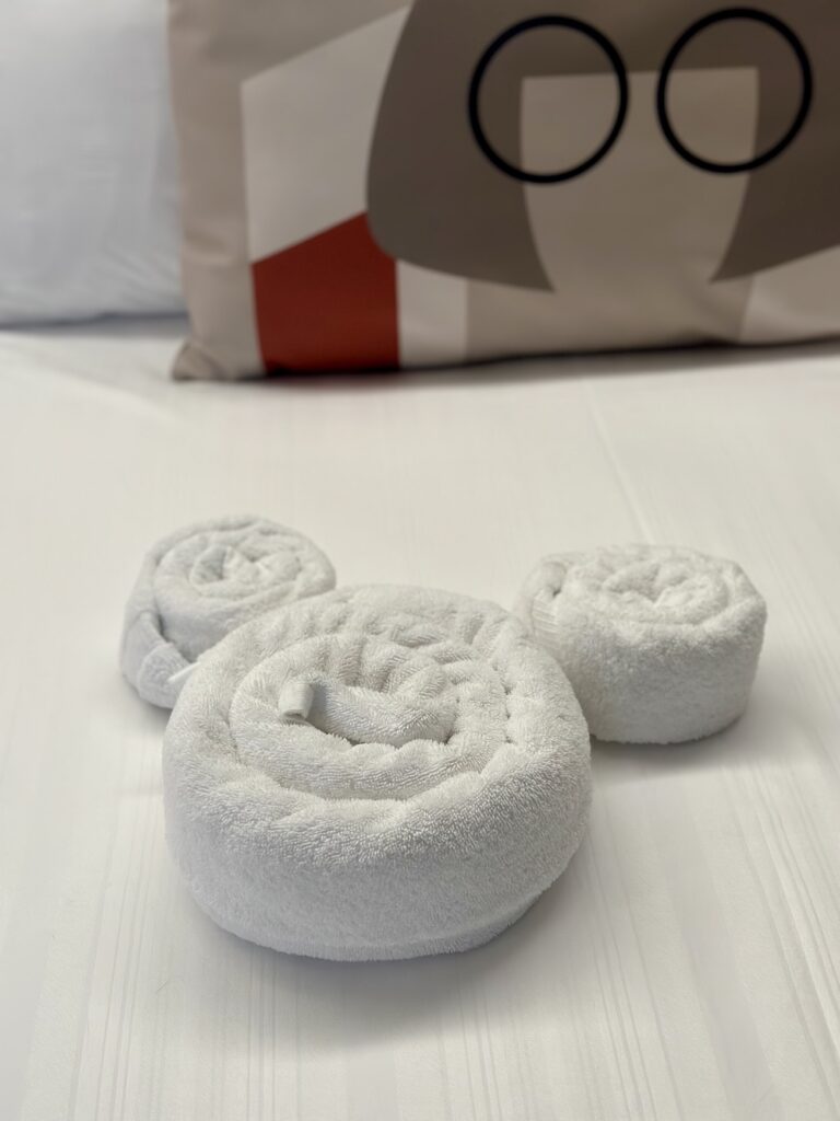 The Contemporary Resort Mickey Mouse towel