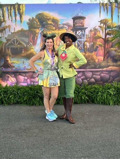 2024 Wine & Dine Half Marathon Weekend Kate with Tiana