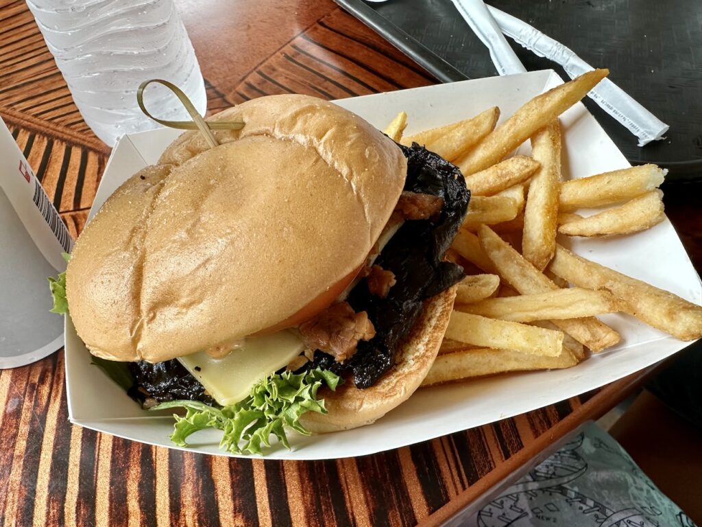 Universal Studios Florida Burger Digs portobello burger