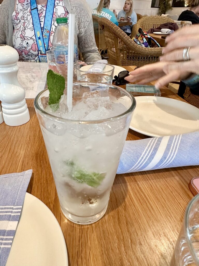 Summer House on the Lake Disney Springs mint club soda