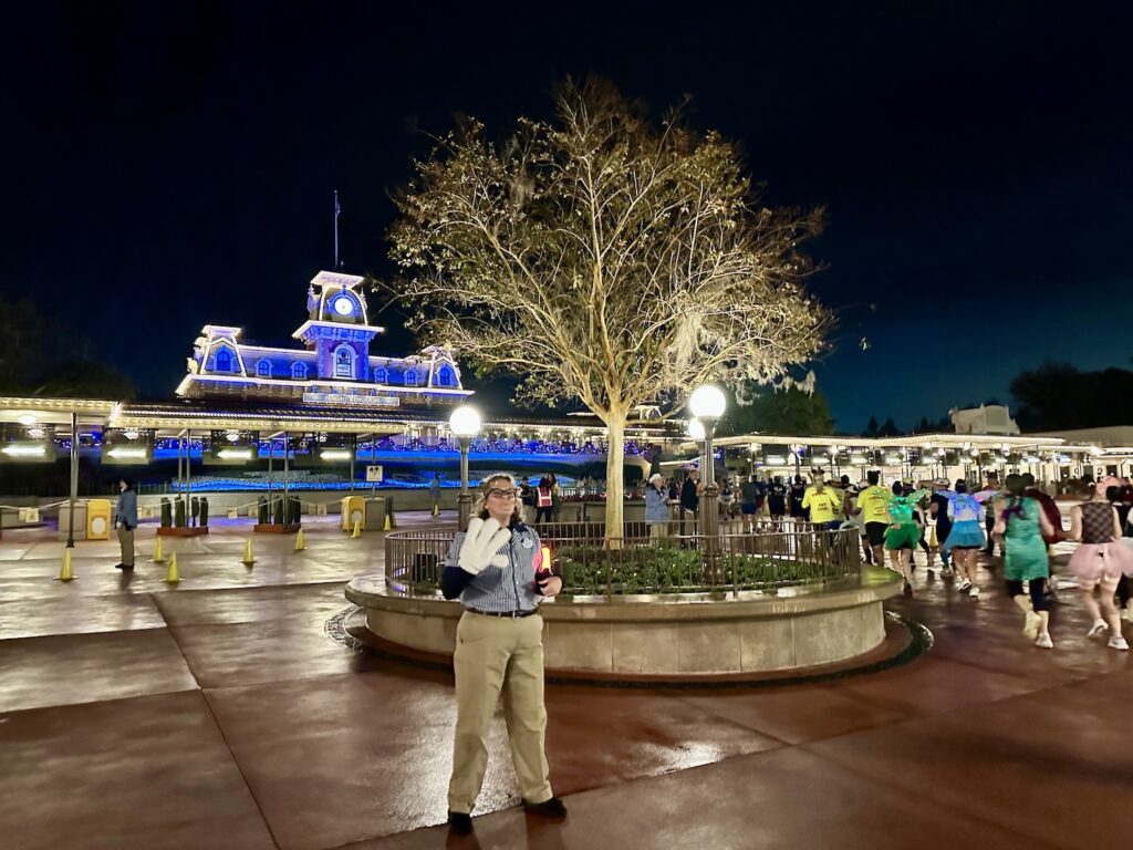WDW Half Marathon 2025 Magic Kingdom entrance