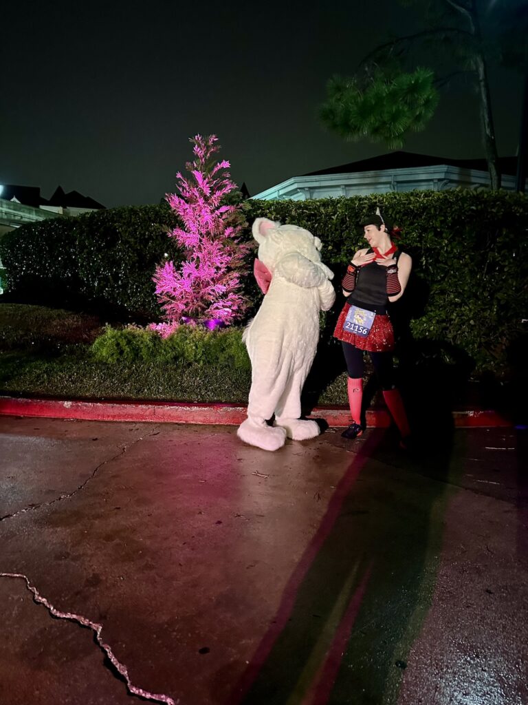 WDW Half Marathon 2025 Marie from The Aristocats