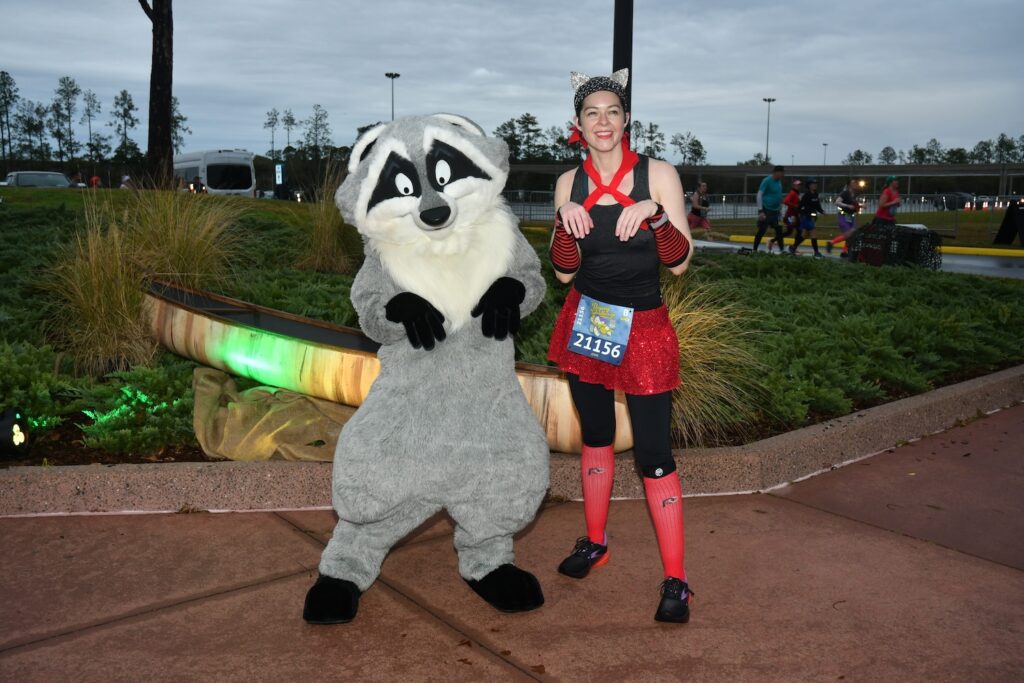WDW Half Marathon 2025 Meeko from Pocahontas