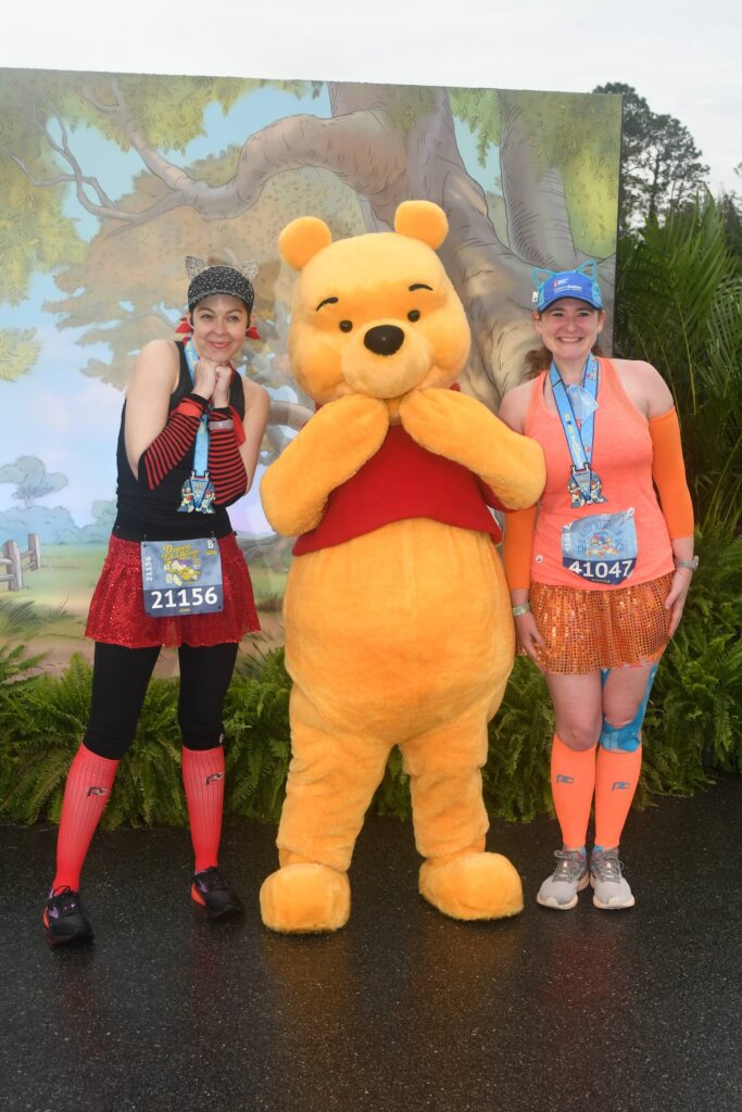 WDW Half Marathon 2025 post race Winnie the Pooh