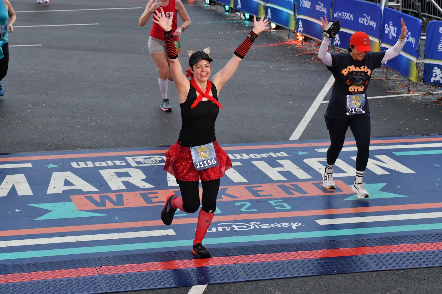 WDW Half Marathon 2025 finish line