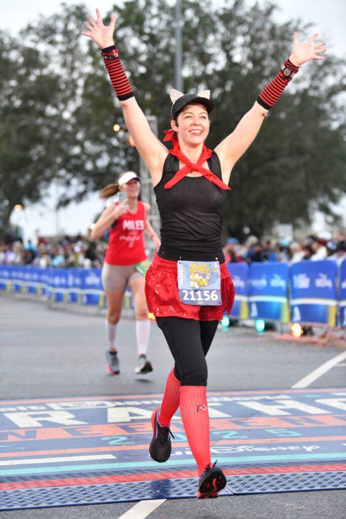 WDW Half Marathon 2025 finish line