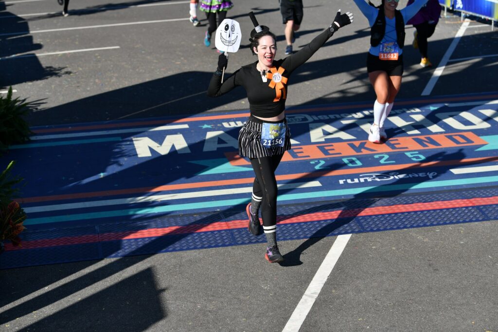 WDW Marathon 2025 finish line