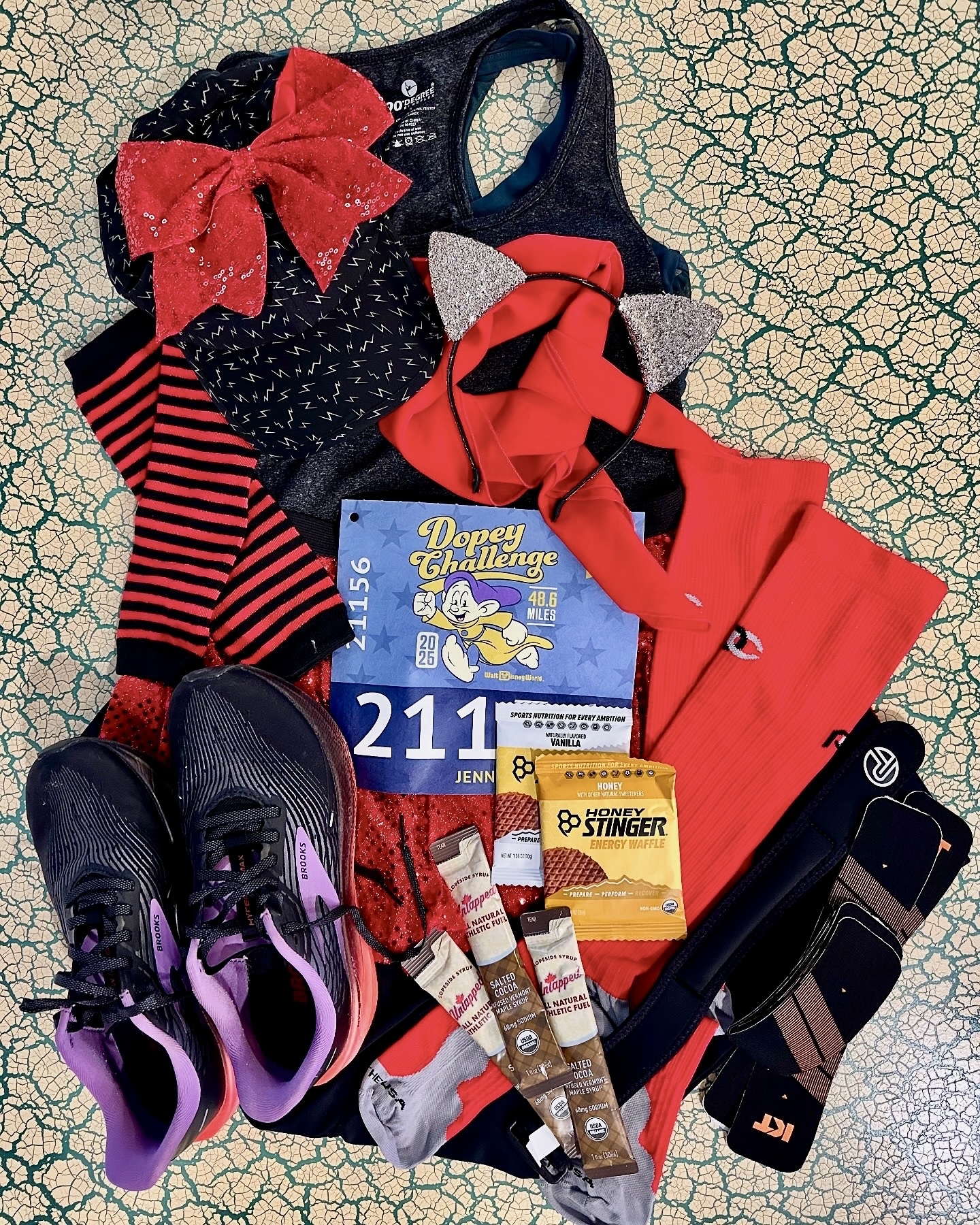 Dopey Challenge WDW Half Marathon flat runner
