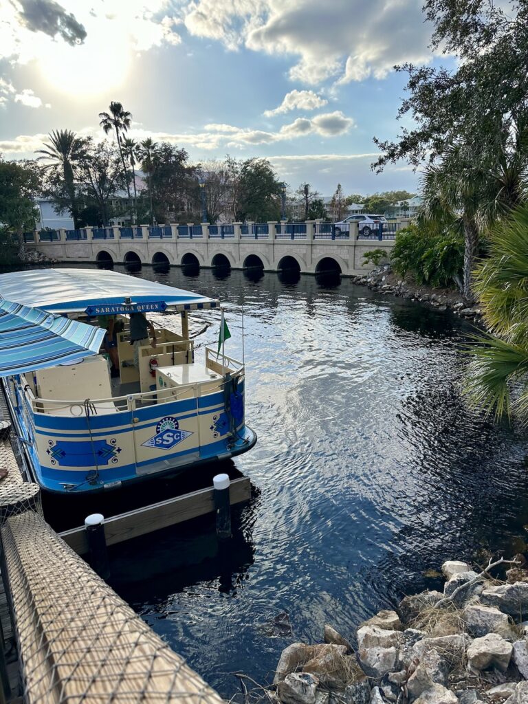 Disney's Old Key West Resort - boat to Disney Springs