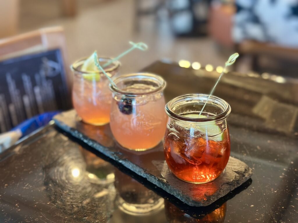 Fort Wilderness Crockett's Tavern moonshine trio