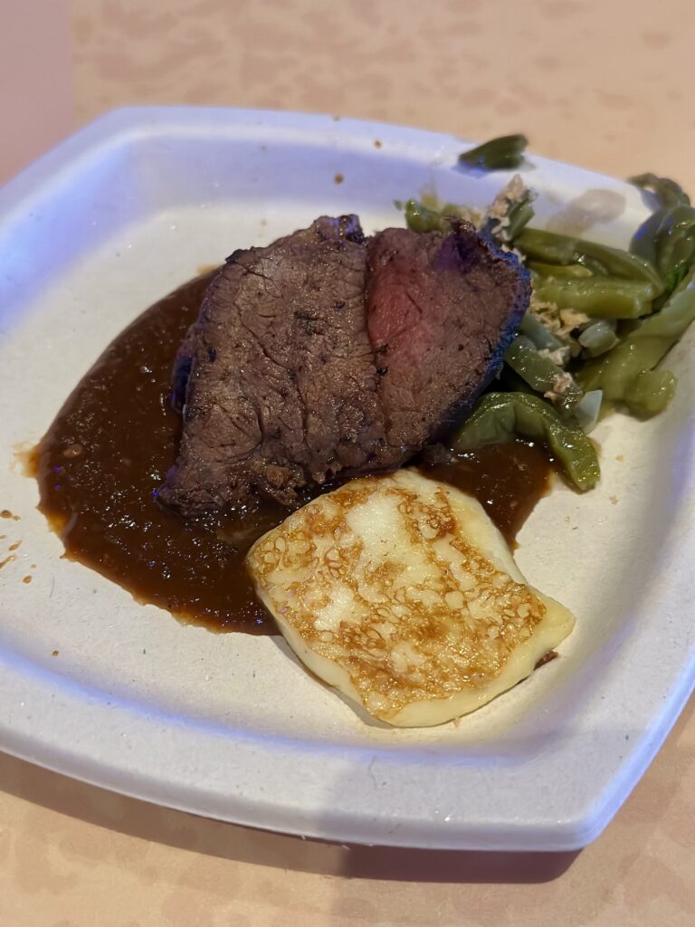 Epcot Festival of the Arts carne asada