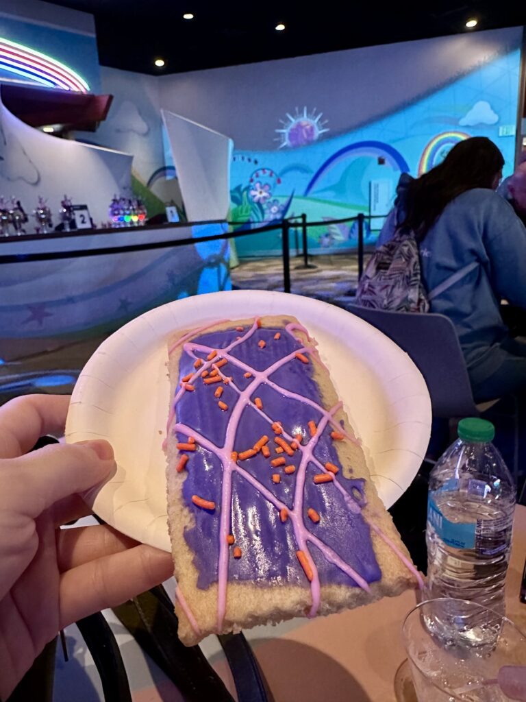 Epcot Festival of the Arts Figment tart