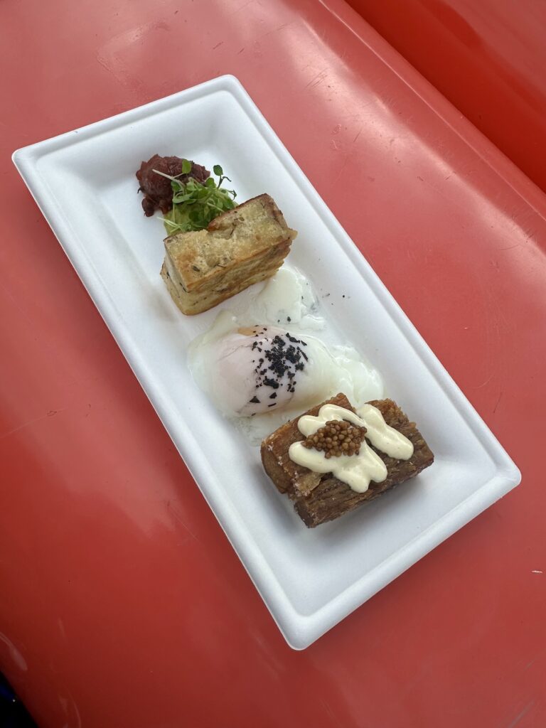 Epcot Festival of the Arts food deconstructed BLT