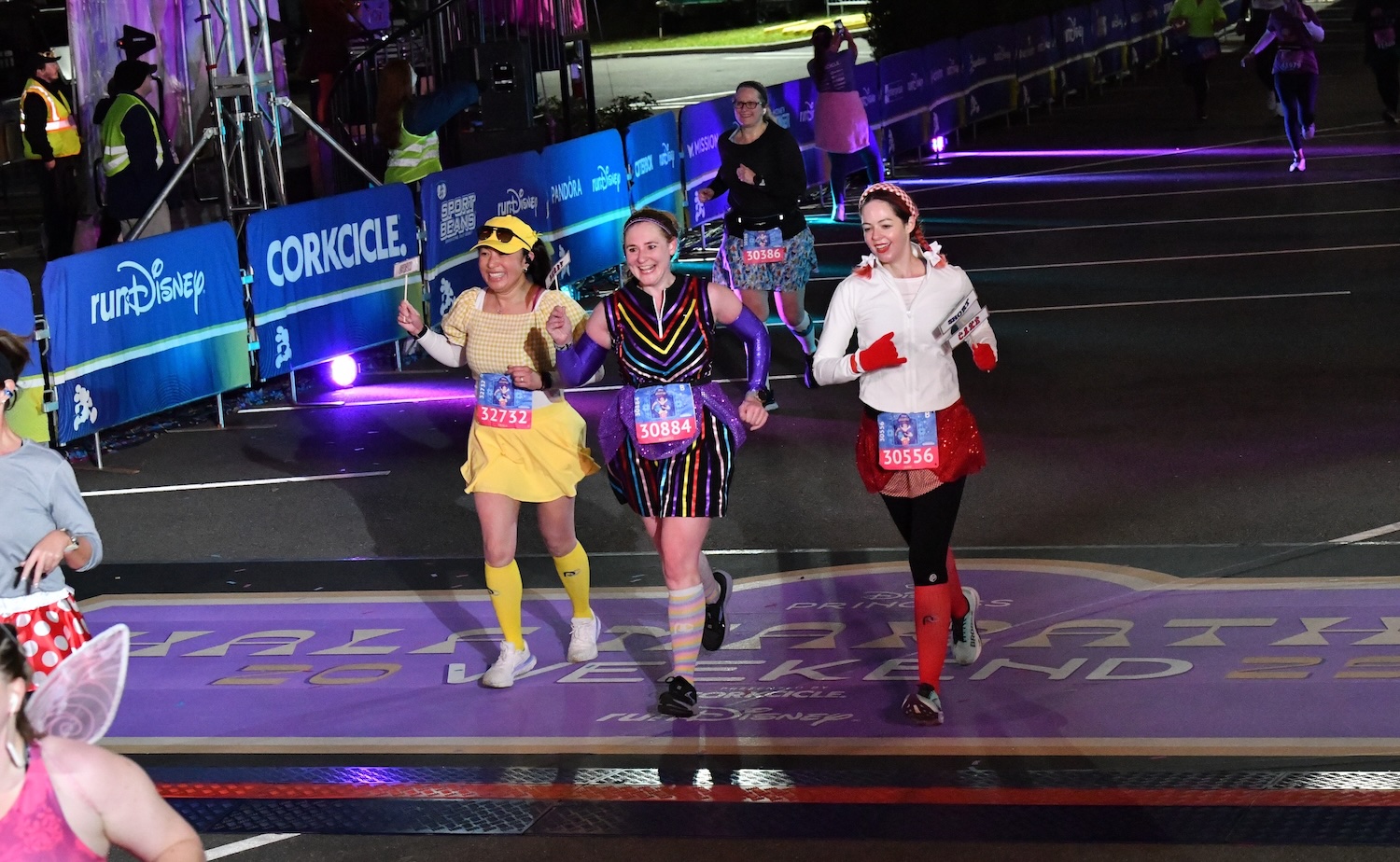 runDisney Princess Half Marathon Weekend Princess 10K finish line