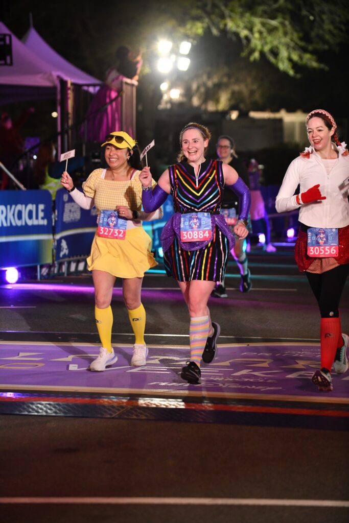 runDisney Princess Half Marathon Weekend Princess 10K finish line