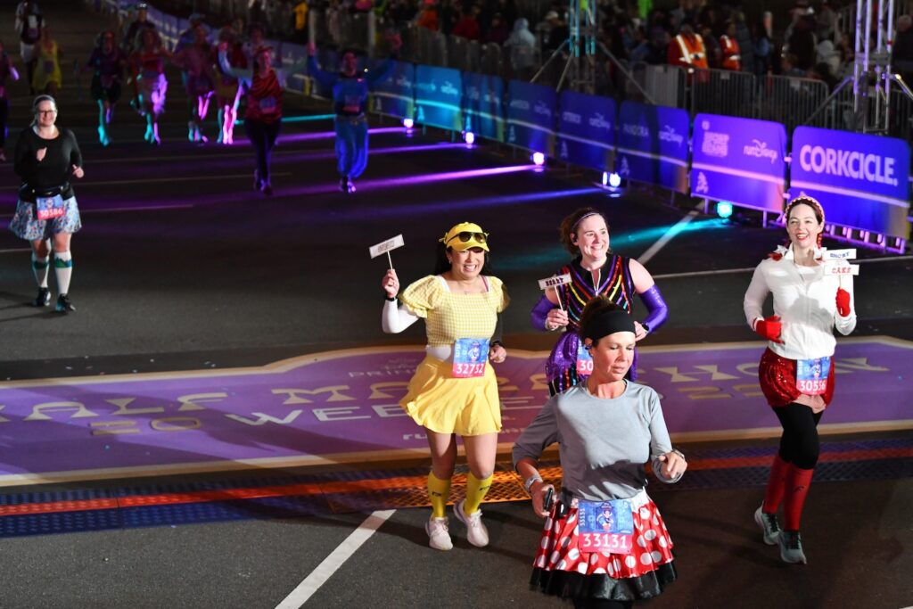 runDisney Princess Half Marathon Weekend Princess 10K finish line