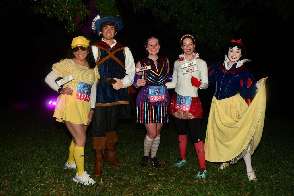 runDisney Princess Half Marathon Weekend Princess 10K Snow White and Prince Florian
