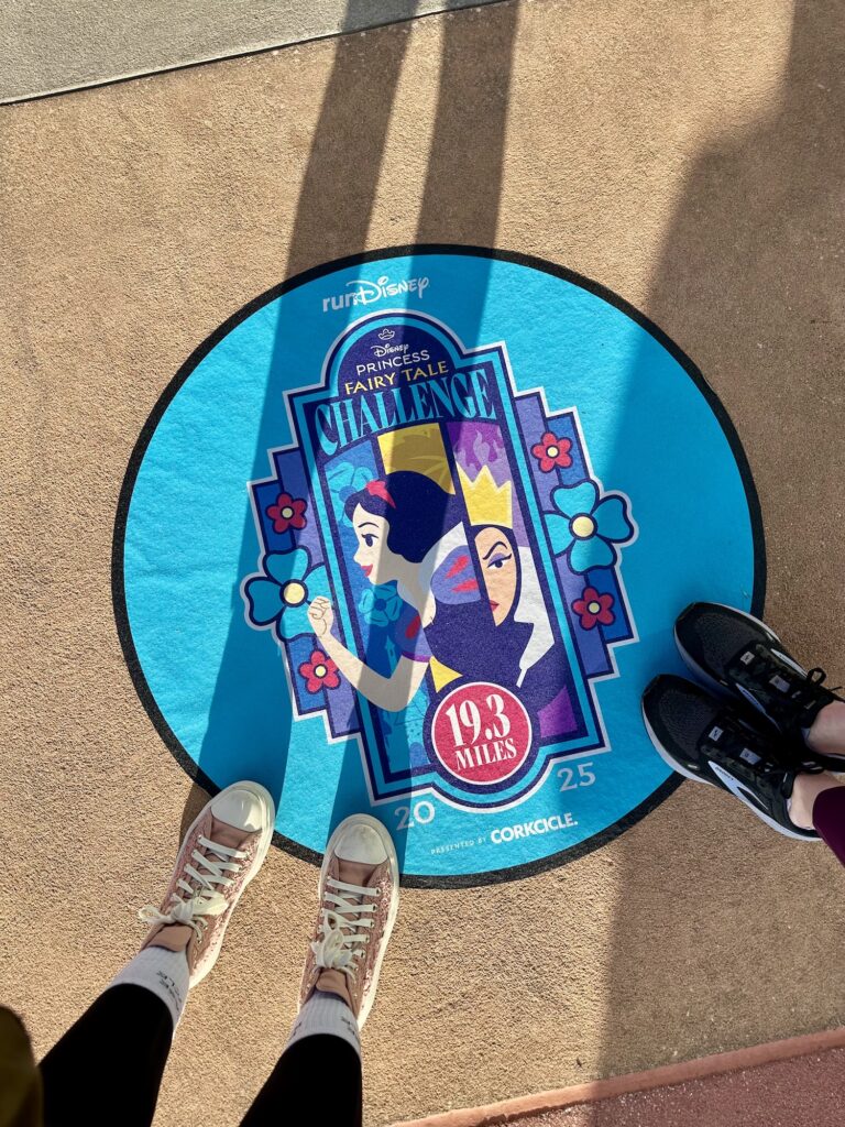 Princess Half Marathon Weekend 2025 Fairy Tale Challenge emblem