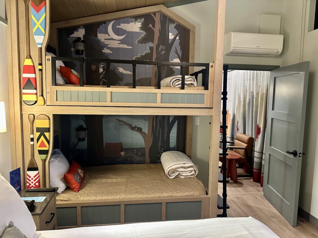 Princess Half Marathon Weekend 2025 Ft Wilderness cabin bunk