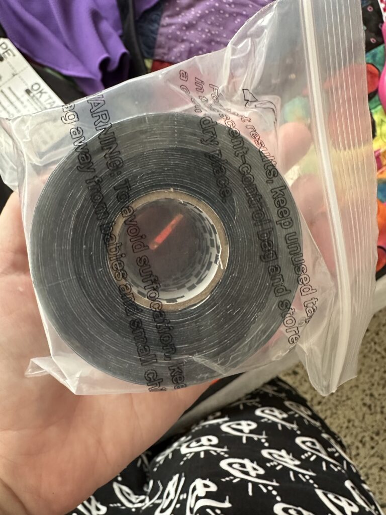 KT Tape Pro Ice kinesio tape in bag